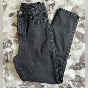 Cotton On Stretch Mom Jeans Black Size 6